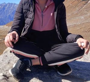 Color Block Hoodie Pullover