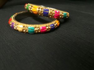 Multi Colour Bangles For Womens/Girls 😍
