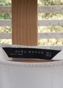ZARA white top
