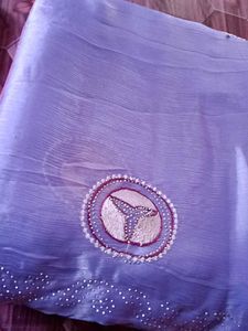 Embroidered Detail Saree