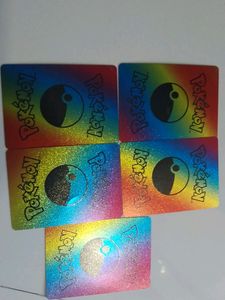 Rainbow Pokemon Card