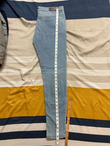 Eleven Blue Low Waist Jeans For Women