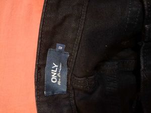 (ONLY) Black Wide - Leg Jeans👖