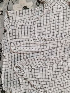 Checkered Button-Down Shirt