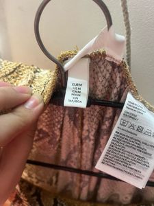 H&amp;M Animal Print Flared Trouser