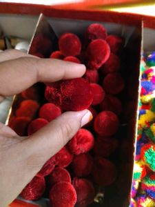 Croatia Thread And Velvet Balls