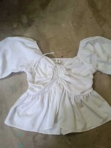 White Beautiful Top