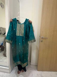 Maroon Embroidered Salwar Kameez