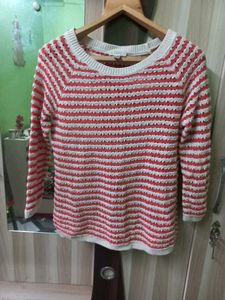 Striped Knit Sweater