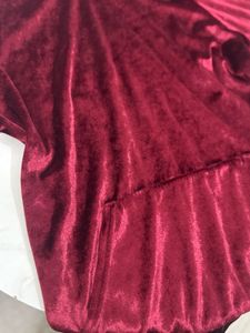 Velvet Maroon Hoodie ❤️
