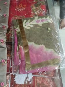 Unstitched Salwar Suit Set