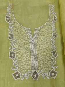 Elegant Yellow Embroidered Kurta Set