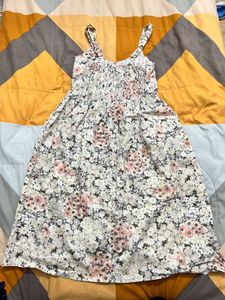 Floral Button-Front Sundress