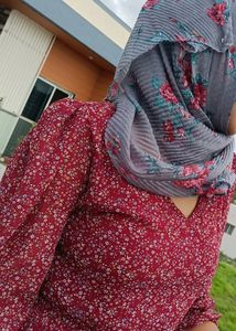 Medium Size, Long Maxi Dress, Stretchable Waist