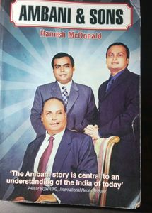 AMBANI &amp; SONS BOOK JOURNEY 📚
