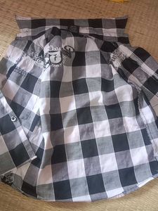 Checked Pattern Shirt