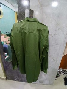 Olive Green Dress Shirt