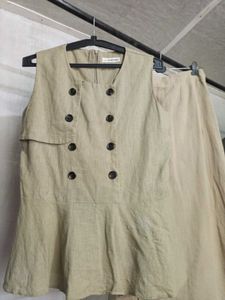 Vintage Linen Top