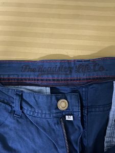 Roadster Navy blue Regular pant
