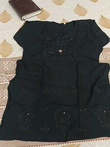 Elegant Black Kurta