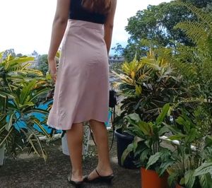 Shein Pink Skirt.   Please Note That These Pictures Are Taken By Me From My Instagram Thrift Account Since I Stopped Using That Account.