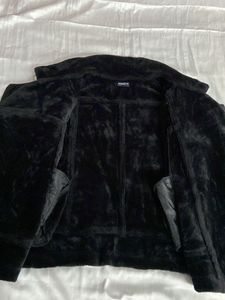 Black Suede Leather Jacket