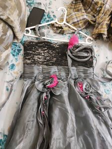 Party Dress For Girls, Age-7up