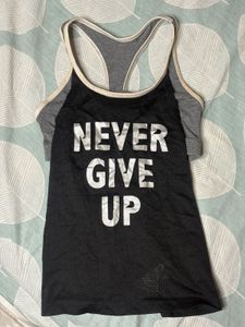 Never Give Up Tank Top