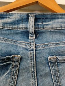 (34) Blue Straightfit Jeans