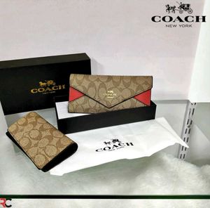 COACH 3 FOLD WALLET WITH BRAND BOX