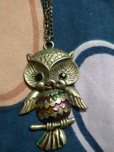 Trendy Owl Necklace