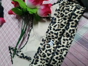 Leopard Print Active Top