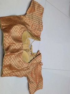 Golden Brocade Blouse