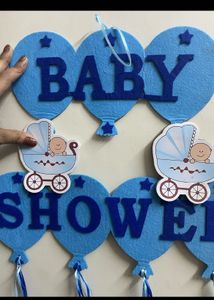 Baby Shower Decor &amp; Cake Topper