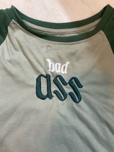 Glitchez Badass Crop Top