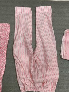 Beautiful Pink Kurta Pant Set