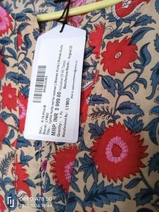 Floral Print Kurta Pant Set