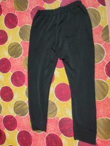 Black Yoga Or Gym Bottomwear