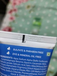 Face Wash Duo @399 for both, both are new