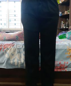 Black Straight Pants