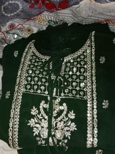 Nayra Set For 3pisses Kurti Plazo With Dupatta