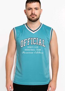 Teal Sports Club Basketball Team Jersey