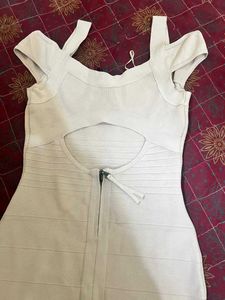 Off-Shoulder Bodycon Mini Dress