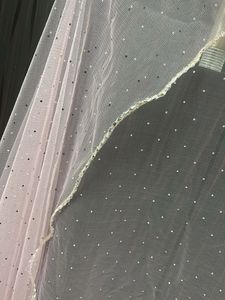 Pink Embellished Dupatta