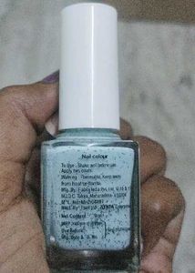 Iced Blue Nail Polish