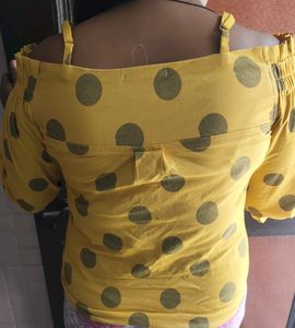 Beautiful Mustard Colour Top