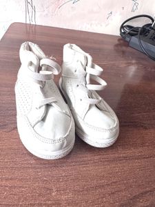 Cute White Baby Sneakers