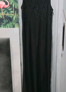 Elegant Black Lace Dress