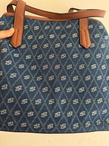 Dune London Denim Handbag ( Check Flaw)