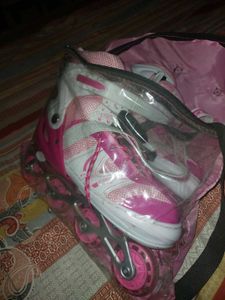 Pink Roller Skates
